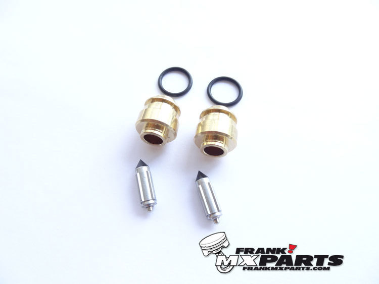 Float valve + seat + o-ring kit / Keihin FCR Ducati Supersport Monster - Image 2