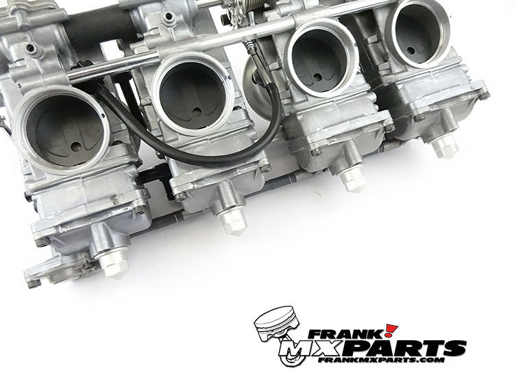 4x Moer vlotterkamer extra diep / Keihin FCR vlakschuif racing carburateur - Afbeelding 3