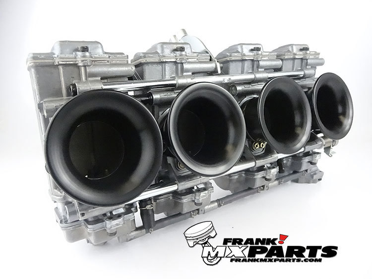 4x Aanzuigkelk zwart / Keihin FCR vlakschuif racing carburateur - Afbeelding 5