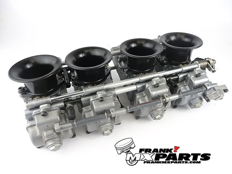 4x Aanzuigkelk zwart / Keihin FCR vlakschuif racing carburateur - Afbeelding 6