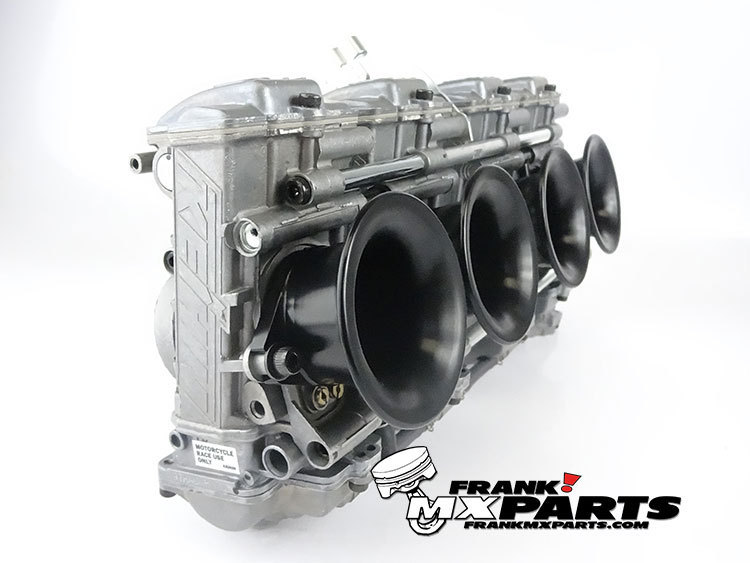 4x Aanzuigkelk zwart / Keihin FCR vlakschuif racing carburateur - Afbeelding 7
