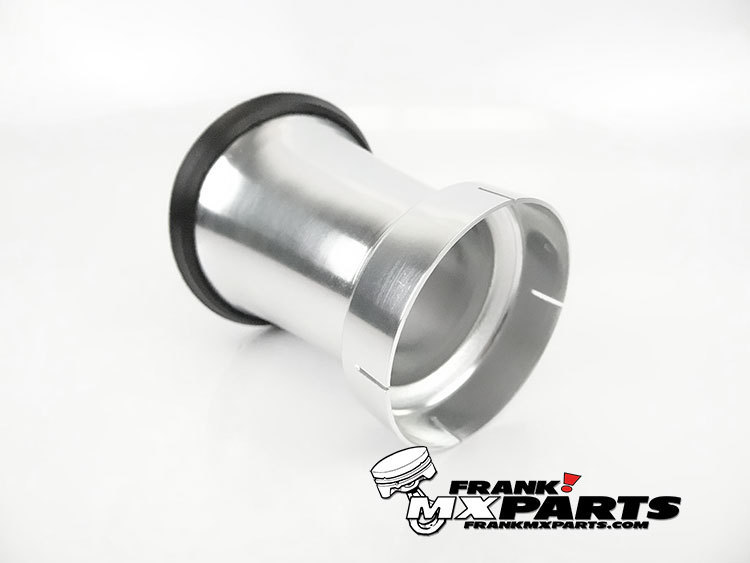 Aluminium Ansaugtrichter mit Sieb / Keihin CR special 26-33 Rundschieber Vergaser – Bild 3