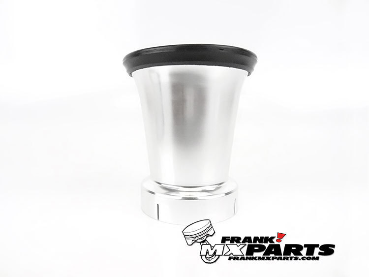 Aluminium Ansaugtrichter mit Sieb / Keihin CR special 26-33 Rundschieber Vergaser – Bild 6