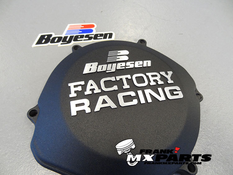 Boyesen Factory racing Kupplungsdeckel schwarz / 2002-2007 Honda CR 250 CR250R – Bild 2