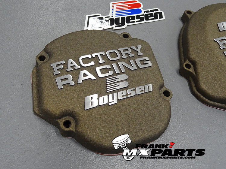 Boyesen Factory racing Zündungsdeckel + Kupplungsdeckel Magnesium / 2002-2007 Honda CR 250 CR250R – Bild 2