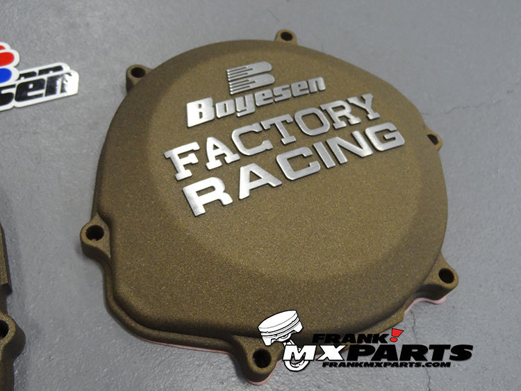 Boyesen Factory racing Zündungsdeckel + Kupplungsdeckel Magnesium / 2002-2007 Honda CR 250 CR250R – Bild 3