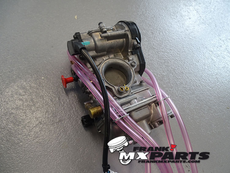 Keihin FCR MX 37 vlakschuif carburateur met choke, hotstart, ACV en TPS - Afbeelding 4