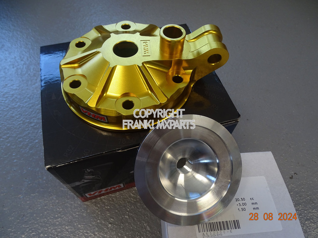 VHM cylinder head + insert / 1988 - 1998 Yamaha YZ 250 YZ250 - Afbeelding 5
