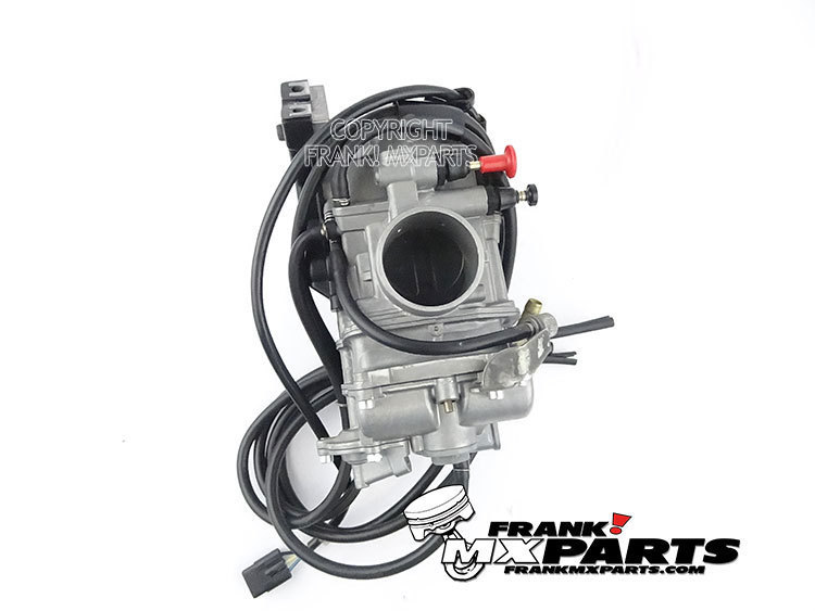 Keihin FCR MX41 vlakschuif carburateur met 63mm. luchtfilterbox adapter