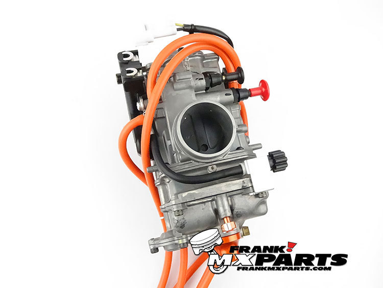 Keihin FCR MX 41 Flachschieber Vergaser mit Choke, Heißstart, Powerblade, Züge, etc. – Bild 2