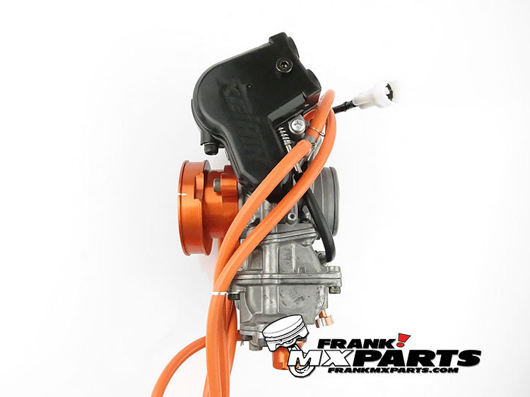 Keihin FCR MX 41 Flachschieber Vergaser mit Choke, Heißstart, Powerblade, Züge, etc. – Bild 5