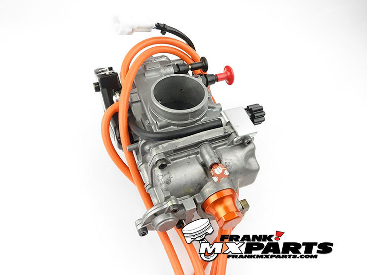 Keihin FCR MX 41 Flachschieber Vergaser mit Choke, Heißstart, Powerblade, Züge, etc. – Bild 6