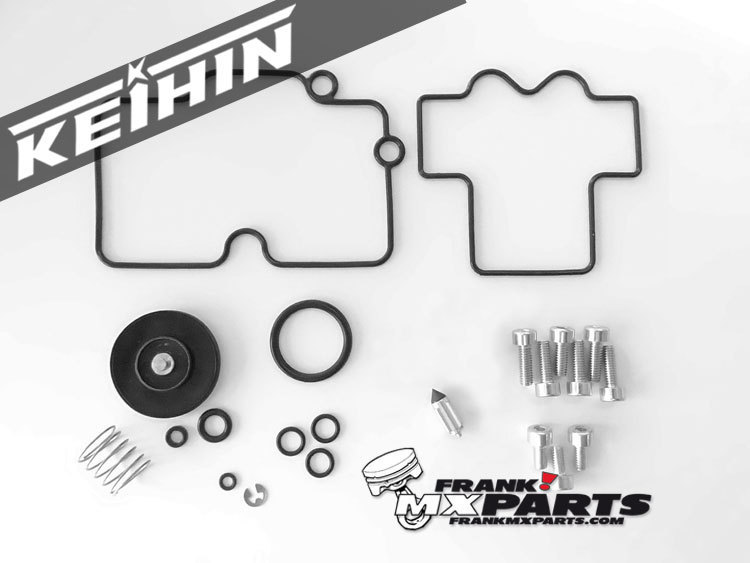 Keihin FCR MX Flachschieber Vergaser Reparatur Kit / 2007-2009 Honda CRF250R CRF 250