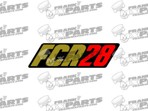 Logo sticker / Keihin FCR flatslide racing carburetor - Image 11