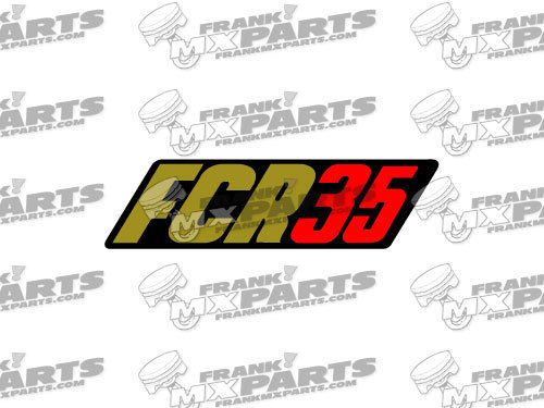 Logo sticker / Keihin FCR flatslide racing carburetor - Image 7