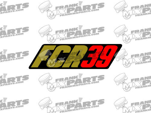 Logo sticker / Keihin FCR flatslide racing carburetor - Image 3