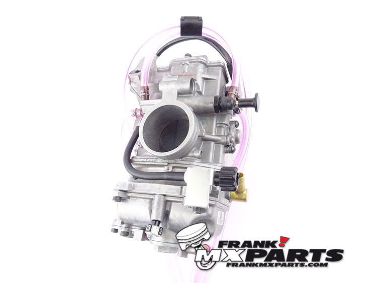 Nieuwe Keihin FCR MX 39 vlakschuif carburateur met choke, ACV en 60mm. luchtfilterbox adapter - Afbeelding 3