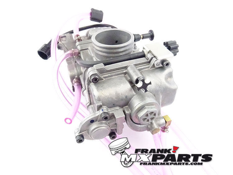 Nieuwe Keihin FCR MX 39 vlakschuif carburateur met choke, ACV en 60mm. luchtfilterbox adapter - Afbeelding 6