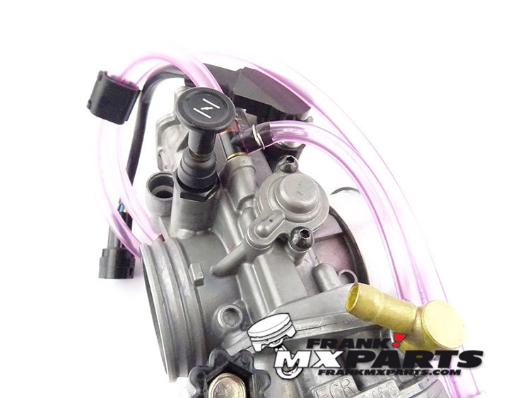Nieuwe Keihin FCR MX 39 vlakschuif carburateur met choke, ACV en 60mm. luchtfilterbox adapter - Afbeelding 7