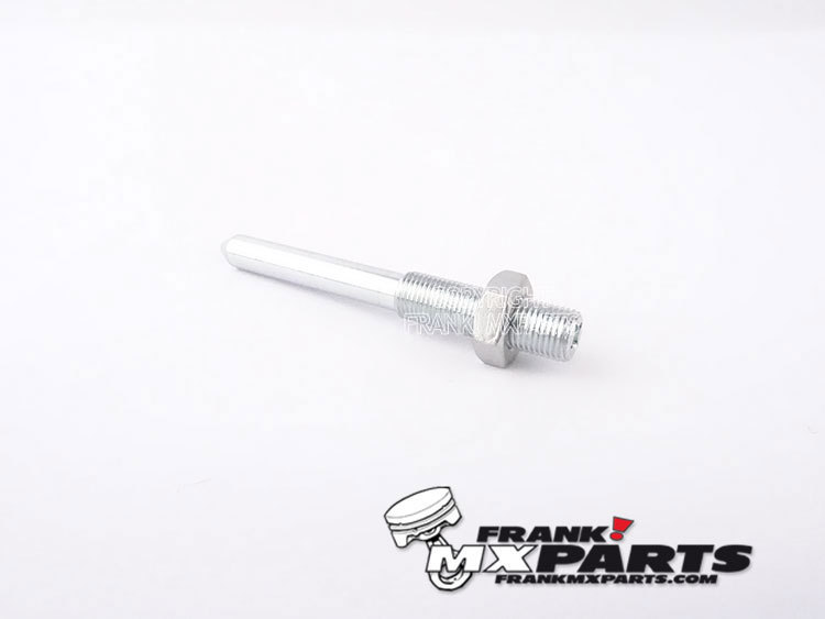 Stationairstelschroef + moer / Mikuni TMX 38 vlakschuif carburateur