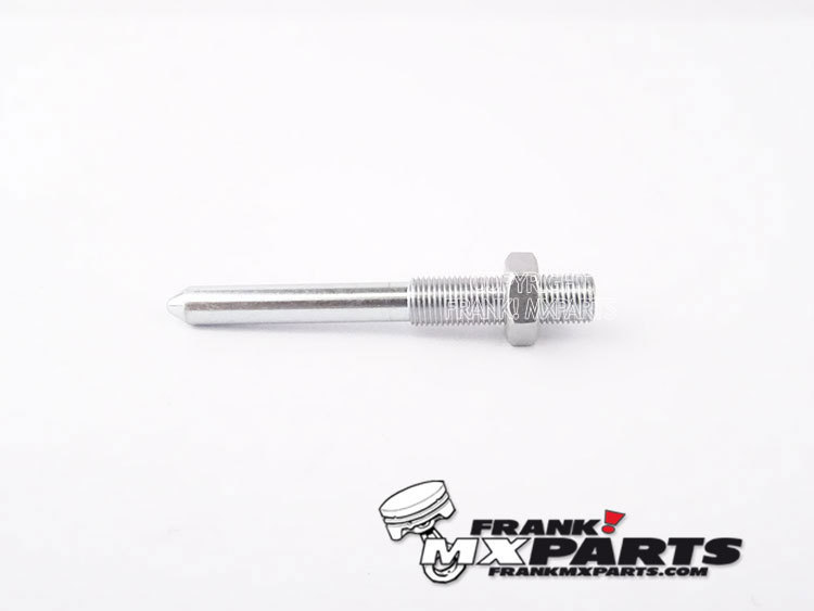 Stationairstelschroef + moer / Mikuni TMX 38 vlakschuif carburateur - Afbeelding 3