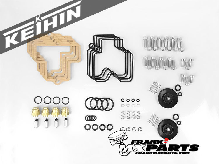 Keihin FCR vlakschuif racing carburateur revisie kit #3 / Kawasaki ZXR 750