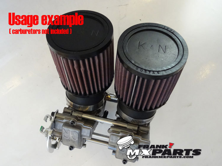 K&N luchtfilters + adapters / Keihin FCR Ducati SuperSport Monster - Afbeelding 4