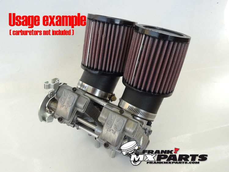 K&N luchtfilters + adapters / Keihin FCR Ducati SuperSport Monster - Afbeelding 3