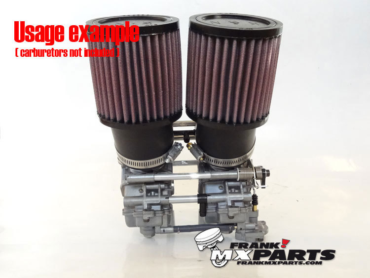 K&N luchtfilters + adapters / Keihin FCR Ducati SuperSport Monster - Afbeelding 5