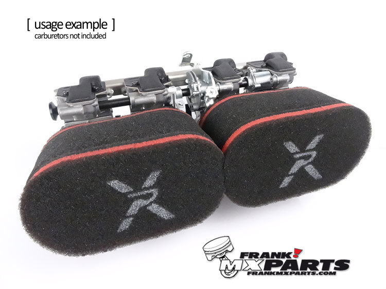 Pipercross luchtfilter kit / Mikuni RS racing carburateurs - Afbeelding 3