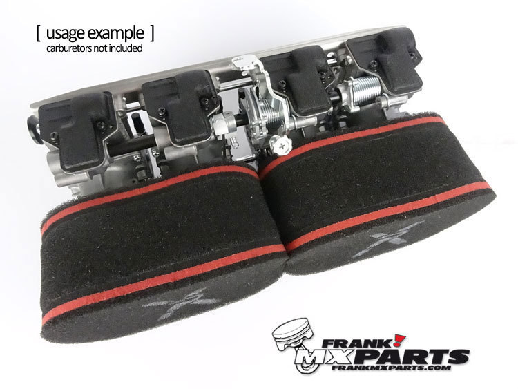 Pipercross luchtfilter kit / Mikuni RS racing carburateurs - Afbeelding 4