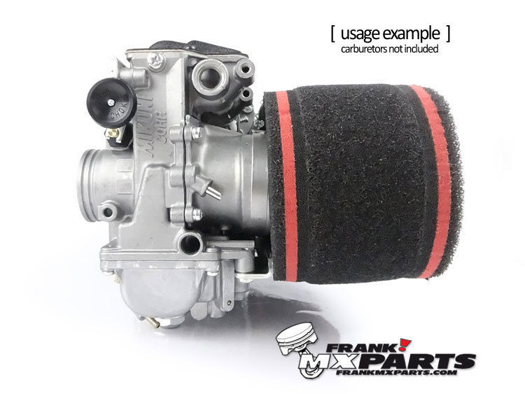 Pipercross luchtfilter kit / Mikuni RS racing carburateurs - Afbeelding 6