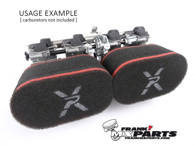 PX LuftFilter + Ansaugtrichter / Mikuni RS Vergaser – Bild 3