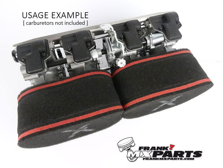 PX LuftFilter + Ansaugtrichter / Mikuni RS Vergaser – Bild 4