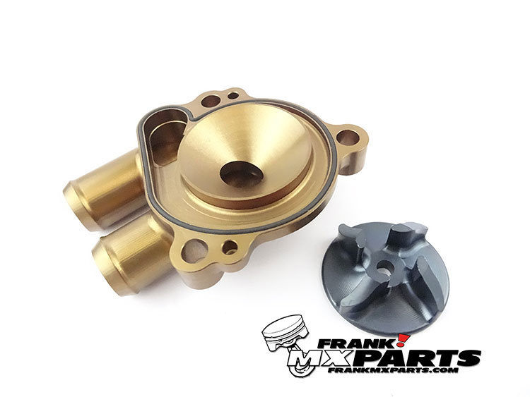 RR-Racing high flow waterpomp cooler kit / 2001-2017 Kawasaki KX85 - Afbeelding 4