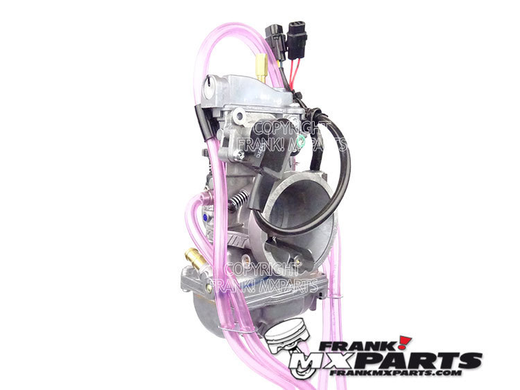 Short body Keihin PWK 38 AirStriker carburetor with TPS and powerjet - Image 3